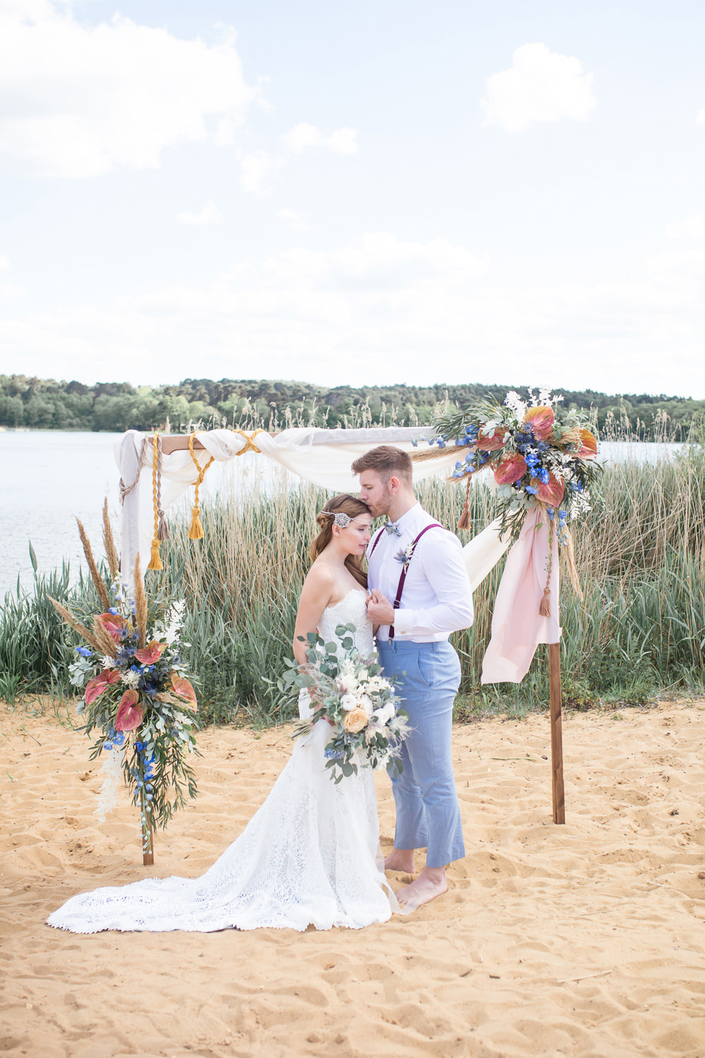 Ethereal & Edgy Boho Beach Wedding Ideas